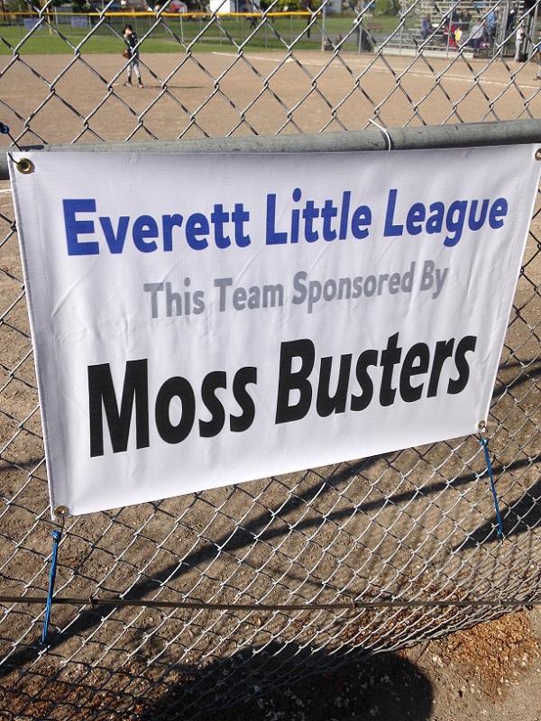 Everett Little League Sponsor - The Moss Busters