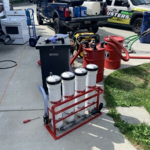 Specialized Equipment for Filtering Cleaning Water and Oil Spill Cleanups Oil spill cleanup services in Everett, Washington